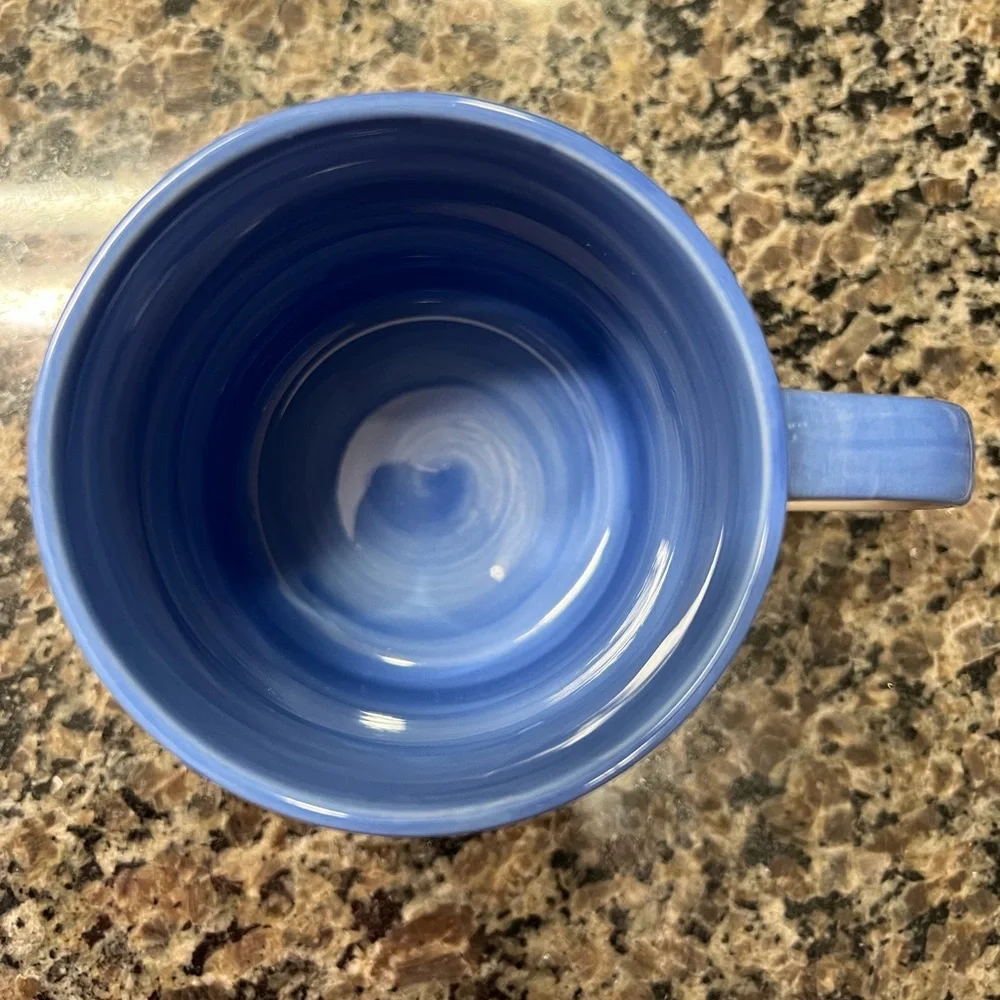 Anthropologie Multi-color Ceramic Monogram C Coffee Mug | 18 oz. - Picture 6 of 9